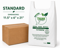 Standard T-Shirt Shopping Bags – 11.5" × 6" × 21" – 1,000 Bags